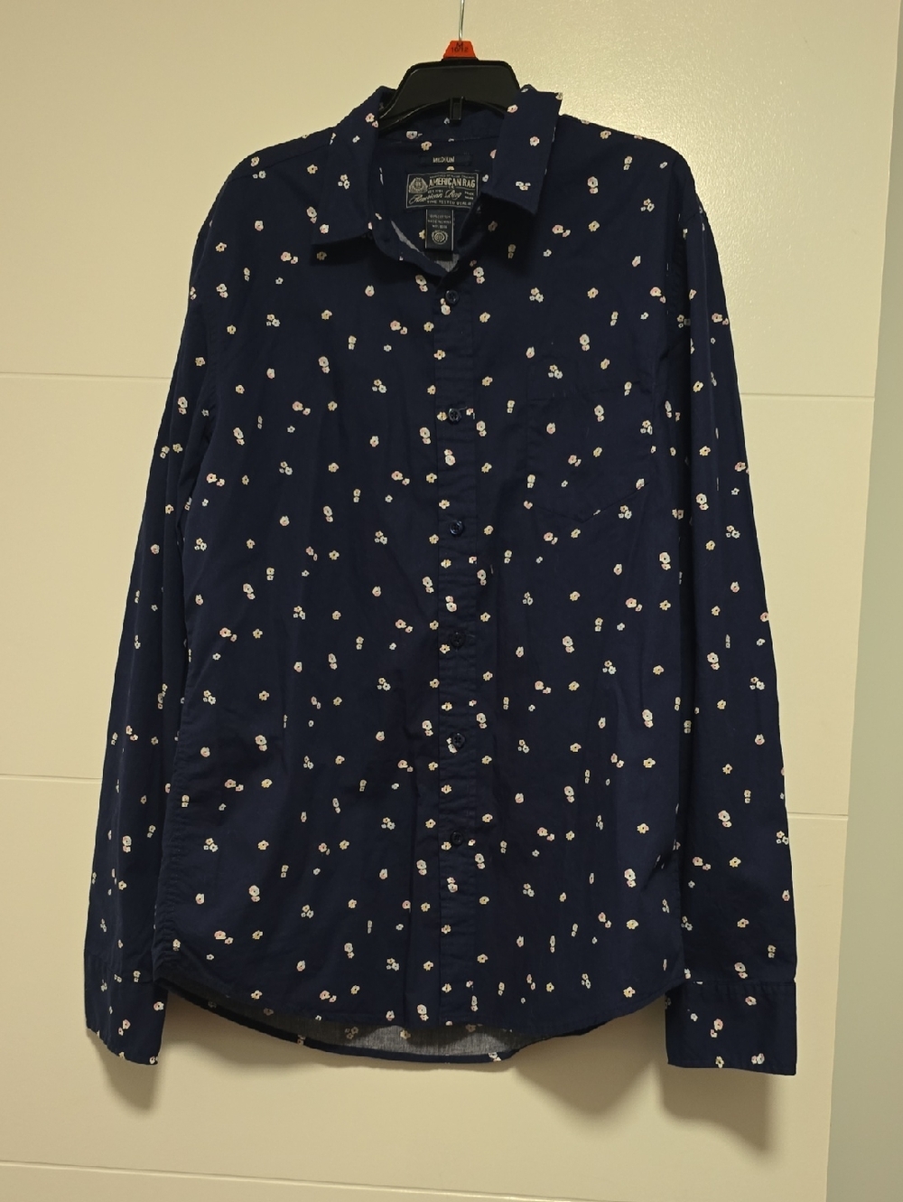 American Rag Flower Shirt - M